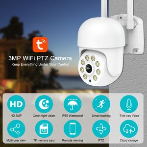 Sistema de cámara de seguridad para el hogar, Kit Nvr inalámbrico de largo alcance de 8 canales y 3MP, con visión nocturna - Product Image 3