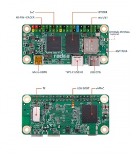 New Rock Pi Radxa Zero Mini SBC Development Board 64-bit Quad-Core Mini <strong>Computer</strong> with Linux <strong>Operating</strong> <strong>System</strong> - Product Image 5