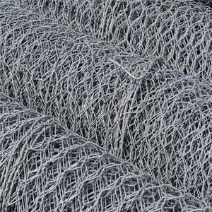 Rete metallica tessuta esagonale galvanizzata e gabbione rinforzato con rete metallica rivestita in pvc - Product Image 2