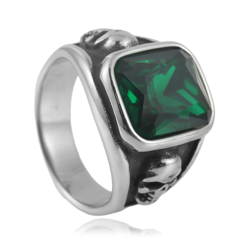 Silver Green Stone (US)