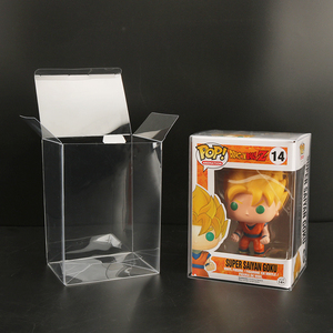 Toptan otomatik kilit 4 "koruyucu 0.35mm PET şeffaf kutu koruyucu Funko Pop Baili koruyucu - Product Image 1