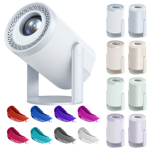 Daha kaliteli Turn1 <span class=keywords><strong>Mini</strong></span> LCD projektör 1GB 8GB hızlı CPU Allwinner H723 ev sineması parlak 200ANSI mobil projektör - Product Image 5