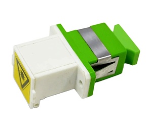 Adattatore per fibra ottica con otturatore automatico in plastica SC UPC/APC - Product Image 5
