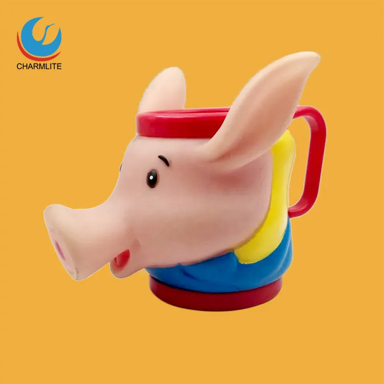3D caton animal cups cute kids mugs for kids