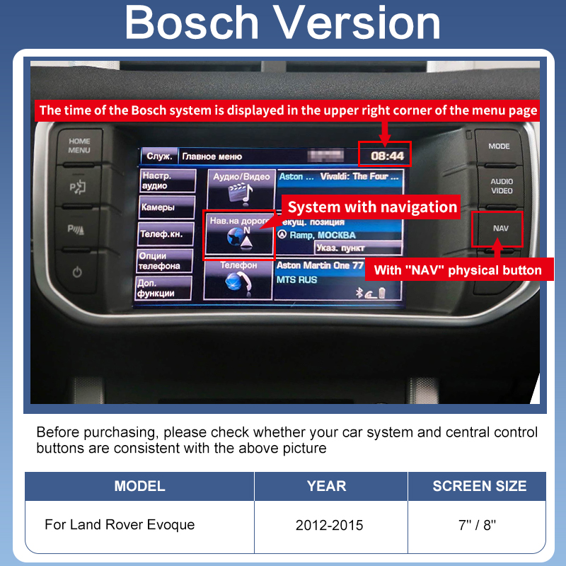 Evoque (Bosch System)