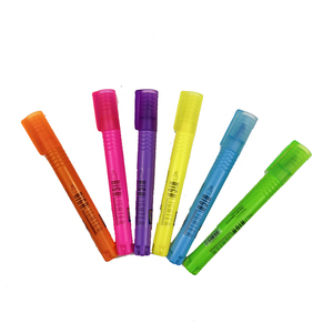 Venta al por mayor de bolígrafo fluorescente multicolor a base de agua puntas de cincel marcador resaltador escuela papelería dibujo resaltador - Product Image 5