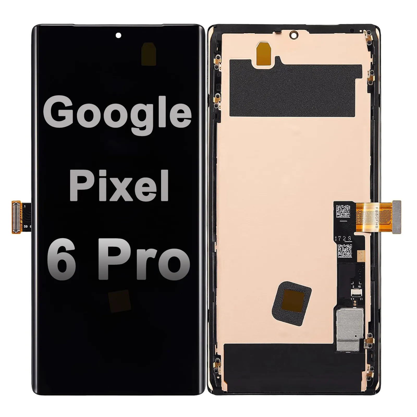 Супер AMOLED для Google Pixel 6 Pro ЖК-дисплей цифровой сенсорный экран Замена Google Pixel6 Pro GLUOG G8VOU OLED рамка экрана