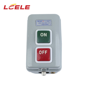 Smart 2 Step Not-Aus-Druckknopf-Schalt kasten 10A 15A 30A Metall ON-FF 220V Spannung 1 NO1NC Kombination für EIN/AUS - Product Image 3