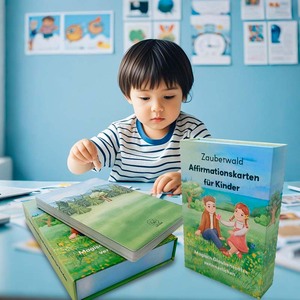 Tùy chỉnh in cảm hứng cảm xúc thần chú và trẻ em 'tích cực khẳng định khuyến khích với hộp giấy - Product Image 5