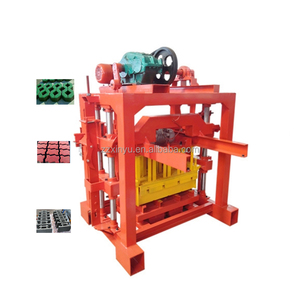 intelligente Blockmaschine halbautomatische ineinandergreifende kleine Blockziegelmaschine - Product Image 1