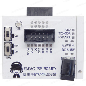 Original adapter Kunden spezifisches EMMC ISP Board EMMC Online-Lese schreiben für RT809H Programmer EMMC