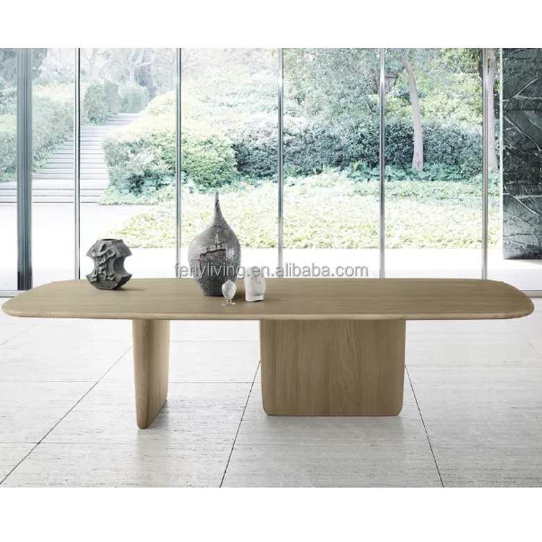 モダンデザインライトラグジュアリーシンプルデザイン屋内リビングルームデザインテーブル脚無垢材カスタマイズ木製コーヒーテーブル