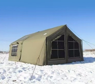 Tenda principale + espansione (Tenda con porta in rete)