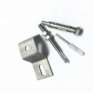 Staffa in acciaio inossidabile per rivestimento in pietra pietra di fissaggio z sistema di facciata ad angolo in marmo di ancoraggio - Product Image 4