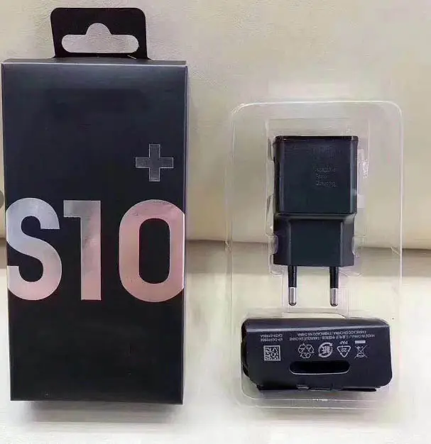 Cargador rápido Original para Samsung S10, adaptador de pared de carga USB 5V 3A
