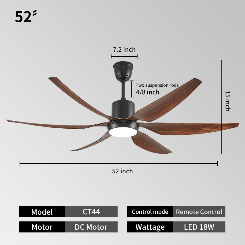 CT44 Black+wood grain color+52