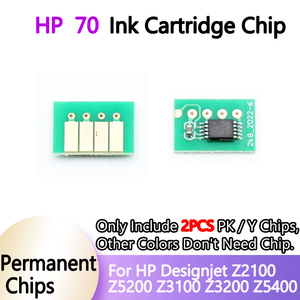HP70 otomatik sıfırlama için kalıcı çip HP çipsleri 70 ARC HP çipsleri Designjet Z2100 Z5200 Z3100 Z3200 Z5400 yazıcılar - Product Image 2
