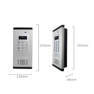 Smart Phone RFID Card GSM K6 Wireless 2G 3G 4G Apartment <strong>Intercom</strong> <strong>Access</strong> Control <strong>System</strong>