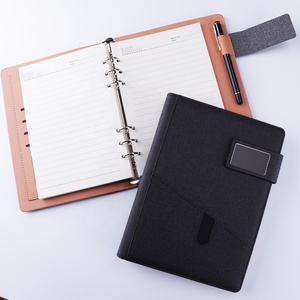 ZJ Stationary A5 A6 Budget Ring Binder Pu Leather <strong>Notebook</strong> <strong>with</strong> Magnet Customized Logo Notepad Magnetic PU Leather <strong>Note</strong> Book