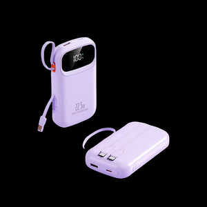 Hot Sale Fast Charging Waterproof Portable Phone LED Display 20000mAh Portable Fast Charge Power Bank <strong>With</strong> <strong>String</strong> - Product Image 3