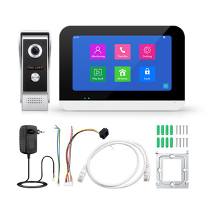 Vendedor caliente sistema de seguridad para el hogar puerta Cámara 4 cables Villa Smart WiFi Tuya Video puerta teléfono intercomunicador con aplicación Tuyasmart PST-DB10 - Product Image 6