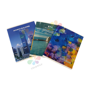 便宜的练习本法语行笔记本200页不同风格的学校练习本 - Product Image 1