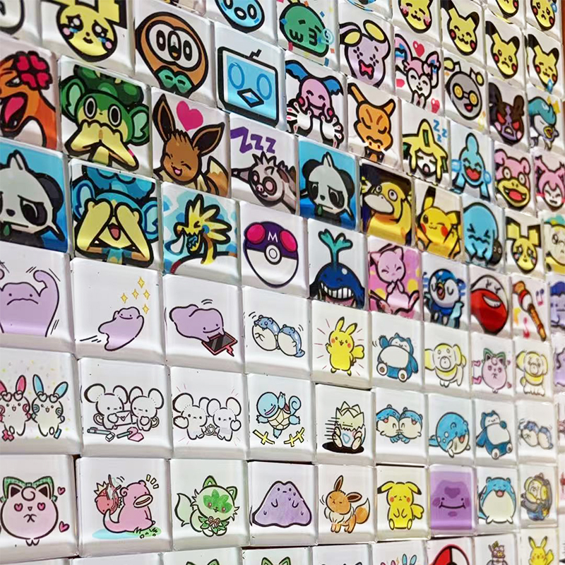 Imán de gránulos de gelatina 3D blanco