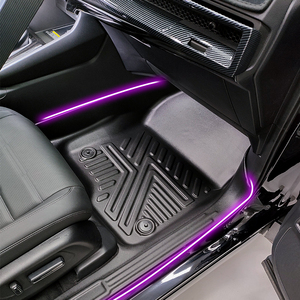 Yüksek kaliteli oto iç aksesuarları 5d araba halı tüm hava Tpe araba paspaslar Honda Crv 2023 için uygun