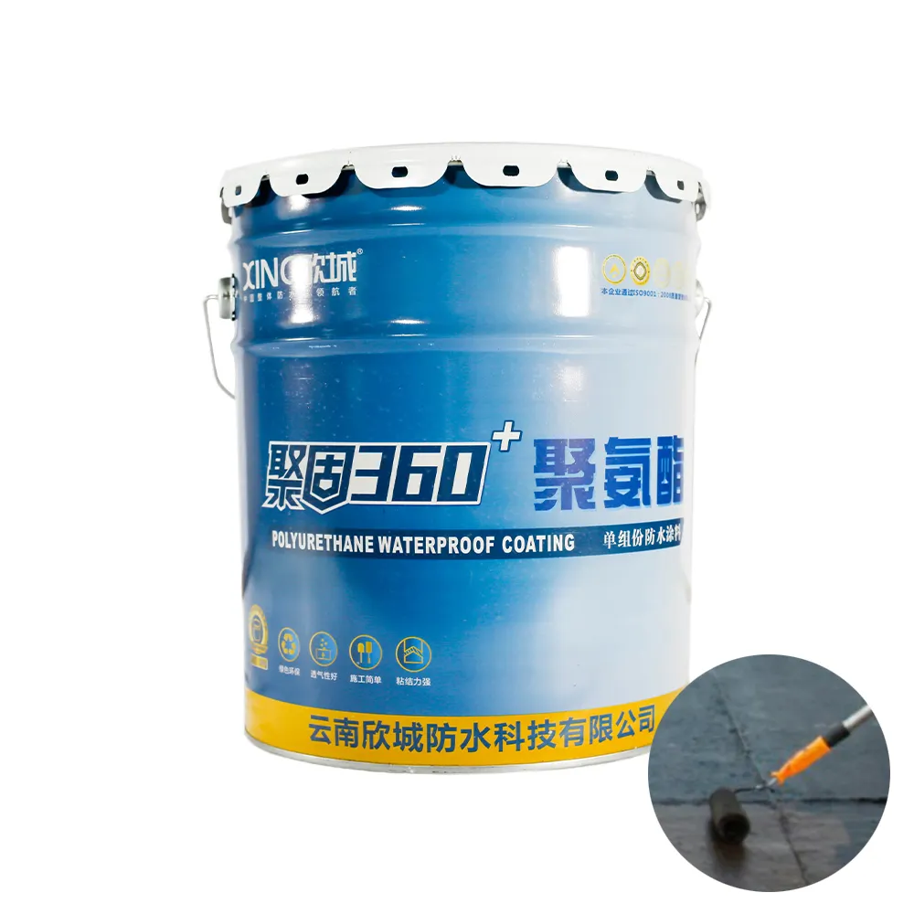 Xinc jg360 + một thành phần chống thấm sơn Polyurethane lớp phủ cho mái hồ bơi phòng tắm