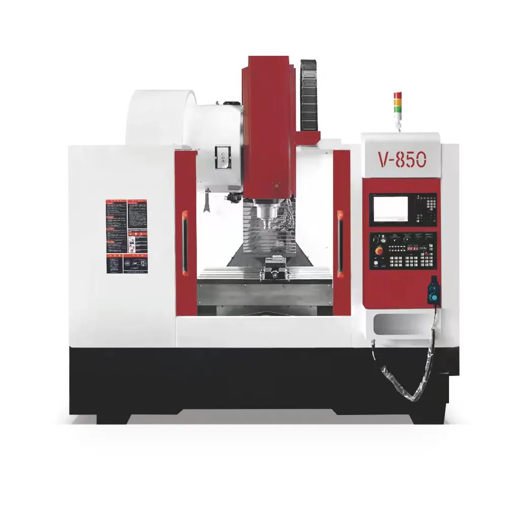 Cina fabbrica all'ingrosso Mini grande tavolo Cnc mulino precisione Taiwan mandrino guida lineare Cnc fresatrice per metalli con CE