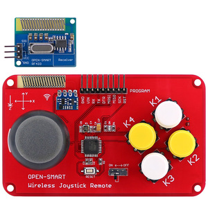 Easy-Plug 4WD Wireless JoyStick 315MHz Fernbedienung Gummi rad Getriebe motor Smart Car Kit mit Tutorial für Arduino