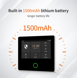 Sistema de alarma de seguridad para el hogar 4G WiFi inalámbrico Tuya Smart antirrobo Kit sirena incorporada funciona con Alexa App Control remoto
