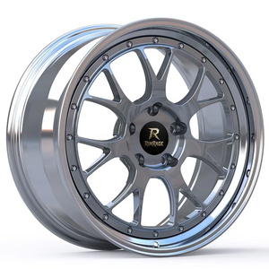 Custom 5x120 5x114.3 5x112 Liga de Passageiros Car Rodas, 17-26 polegadas, 2 peças forjadas profundas rodas côncavas para BMW, BBS LM-R - Product Image 2