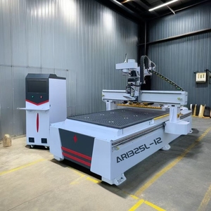 High Efficient 9kw air Cooled Spindle Linear ATC Auto Tool Change <strong>Cnc</strong> <strong>Router</strong> <strong>Machine</strong> with LNC <strong>Controller</strong> for Panel Furniture - Product Image 2
