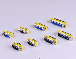 用于PCB连接器的db9公到9公适配器