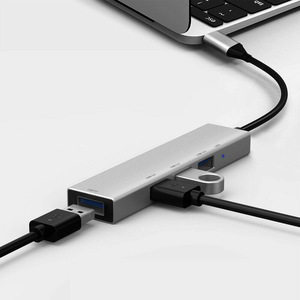 Doonjiey High Speed 4 Port USB 3.0 4 in 1 USB C HUB Type C HUB Multi USB 3.1 Adapter for Laptop <strong>Computer</strong> - Product Image 4