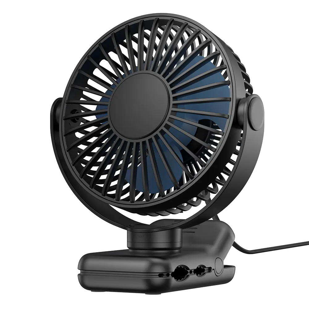 OEM K62B 2024 nuovo Design personalizzato USB Mini Clip Fan Mute grande vento ventilatore Desktop a basso rumore