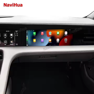 Navihua Android Car Copilot Passenger Entertainment Screen Multimedia Head Unit Monitor Carplay for Porsche Taycan 2019 2025