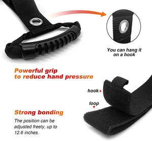 <strong>Hook</strong> and <strong>Loop</strong> Heavy Duty Snap <strong>Hooks</strong> Sling Clips for Outdoor Tactical Backpack <strong>Multi</strong>-<strong>function</strong> Carabiner Storage Straps - Product Image 4