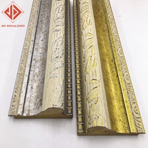 Yağlıboya aynalar için <span class=keywords><strong>130</strong></span>*54mm büyük boy PS plastik dekoratif çerçeve kalıplar