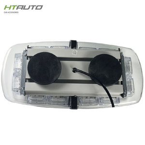 HTAUTO ไฟฉุกเฉิน LED สีเหลืองอำพัน,ไฟกระพริบฉุกเฉินขนาด36 LED 18วัตต์สำหรับยานพาหนะพร้อมฐานแม่เหล็ก - Product Image 5