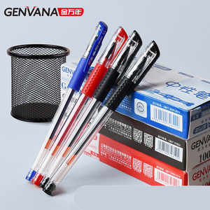 Genvana Khuyến Mại Bút Bi 0.5Mm Bằng Văn Bản Chiều Rộng Nhựa Gel Bút Gel Bút Mực Cho Khách Sạn Văn Phòng Trường Rollerball Bút - Product Image 1