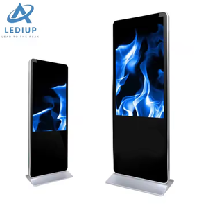LEDIUPスリムスマート広告モバイルポスターLEDスクリーンWiFiコントロールデジタルサイネージLEDディスプレイスクリーン