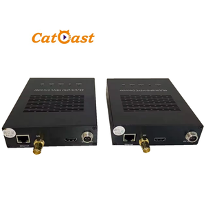 5G transmisión vídeo en directo de 10 bits 4:2:2 4K UHD SDI 12G HEVC Encoder con SRT su HTTP RTMP UDP streaming IP de salida