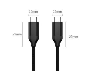 4K USB 3.1 female 10Gbps C erkek C dişi uzatma güç şarj veri transferi OTG kablo - Product Image 2