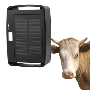 15000毫安时长太阳能4g全球定位系统跟踪器，适用于牛马骆驼农场牲畜和野生动物