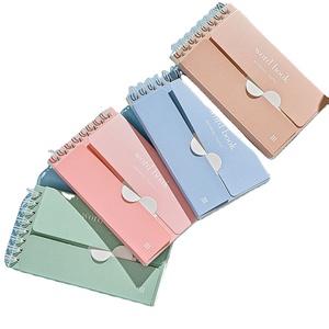 Mini Notepad autoadesivo con copertina magnetica per Notebook per diario di studio inglese Memory Book Recite parole Memo Pad - Product Image 1