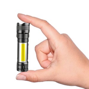EDC <span class=keywords><strong>LED</strong></span> Đèn pin sạc USB Torch <span class=keywords><strong>mini</strong></span> ánh sáng siêu sáng cầm tay túi ánh sáng đèn flash với ánh sáng bên cho cắm trại - Product Image 1