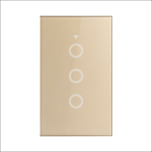 1/2/3/4ギャングTuya Smart lIfe RF 433 mhz BTWiFiウォールタッチスマートライトスイッチインターラプターwifi alexa Google Home - Product Image 4