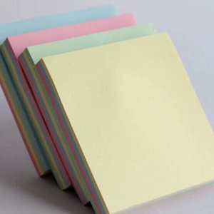 Self-Stick 100-Page Paper <strong>Memo</strong> Pad Plastic Tablet <strong>Note</strong> with Bright Colors Home Office <strong>Notebook</strong> for Writing Sticky <strong>Notes</strong>